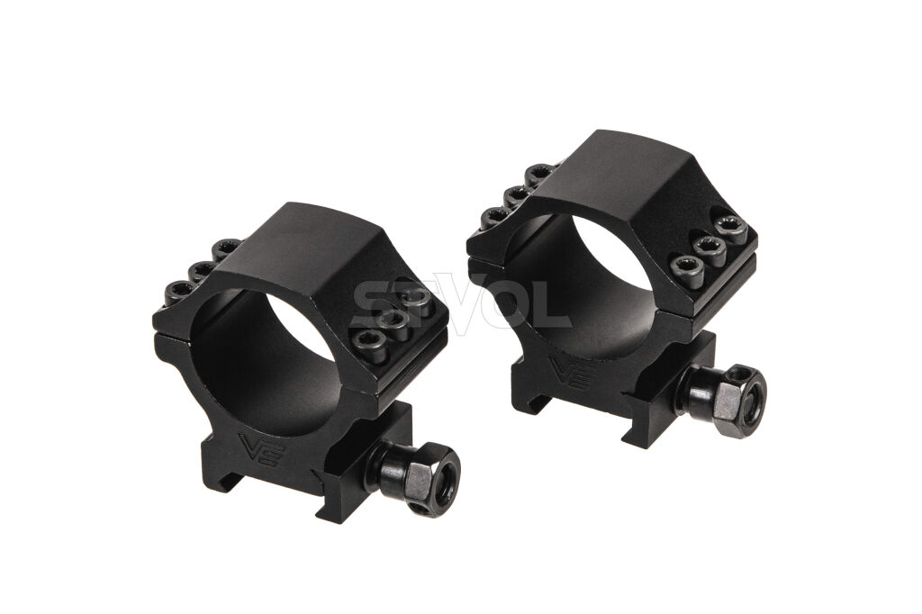 Кільця Vector Optics X-ACCU 30 мм Weaver низькі фото