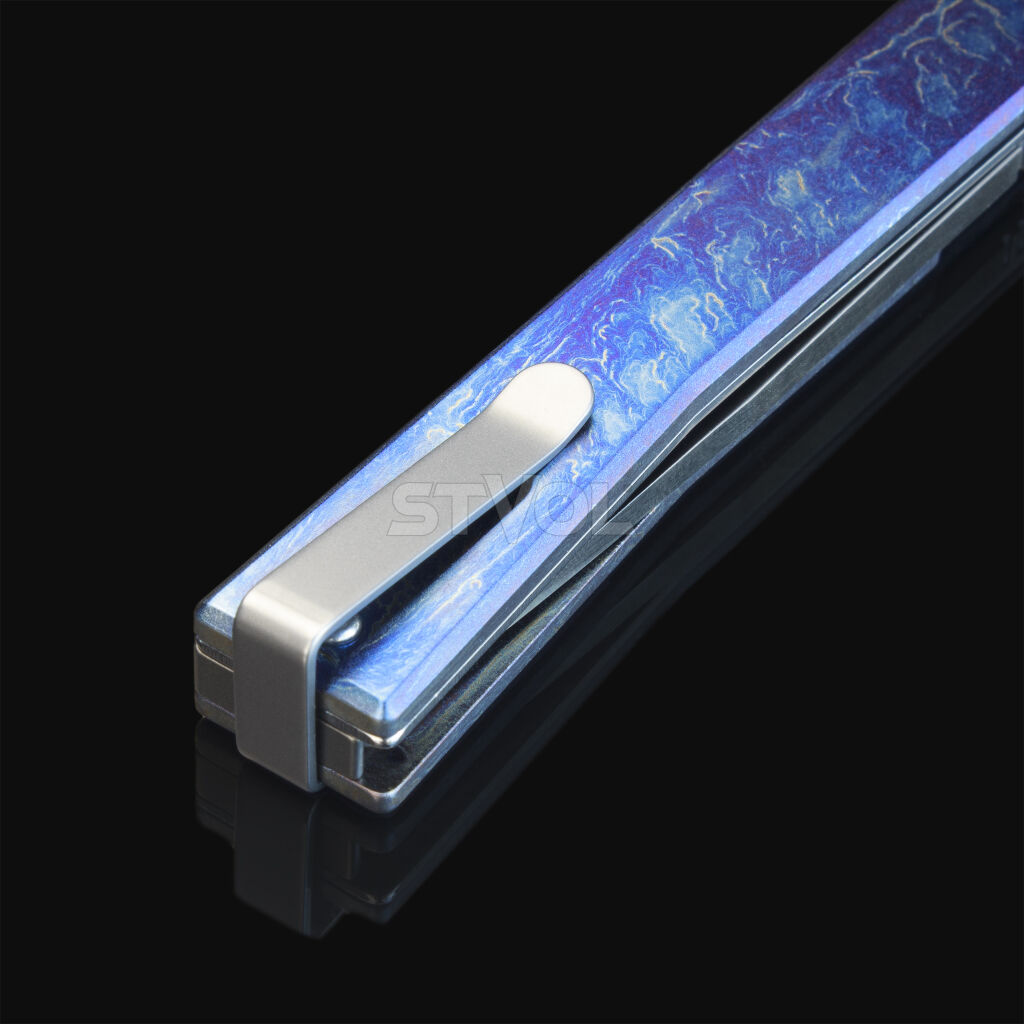 Ніж Ocaso "Solstice", Anodized titanium, Satin фото 4