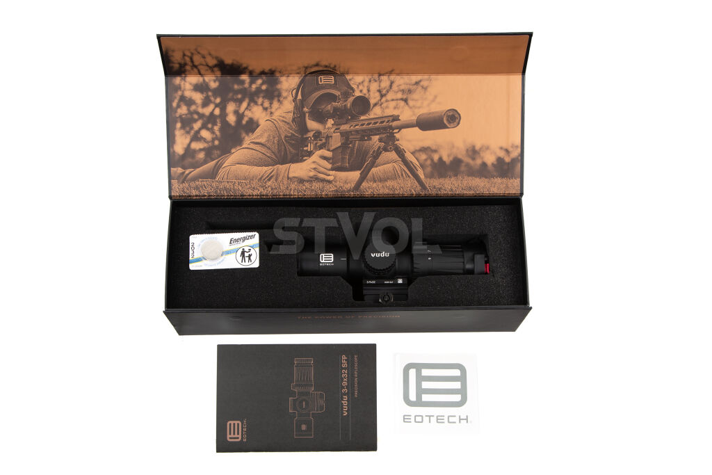 Прицел оптический EOTECH Vudu 3-9x32 (30 мм) Ultra-Short illum. SFP HC1 (MOA) фото 7
