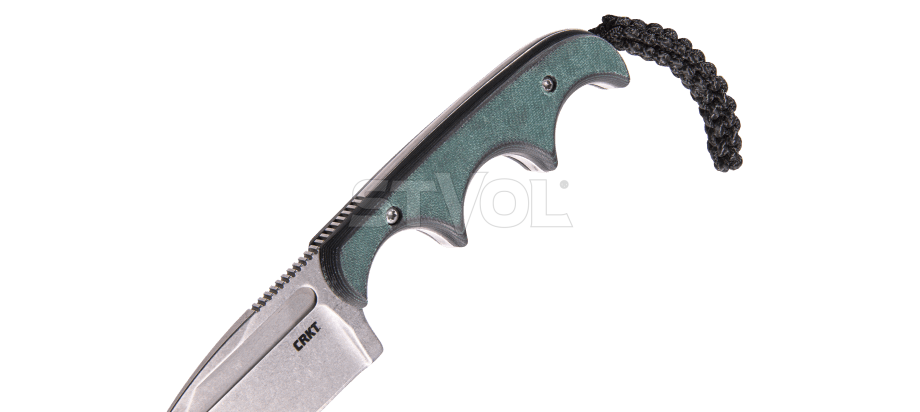 Ніж CRKT "Minimalist® Spear Point Green Black" фото 5