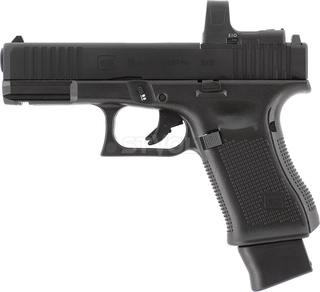 Пневматический пистолет Umarex Glock 19  Gen5 MOS BLK кал.4,5мм Фото 3
