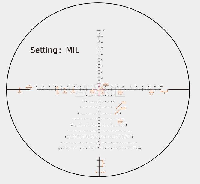 Прицел оптический Vector Optics Tauron GenII 5-40X56 (34 мм) ED FFP illum. VTA-8 MIL Фото 3