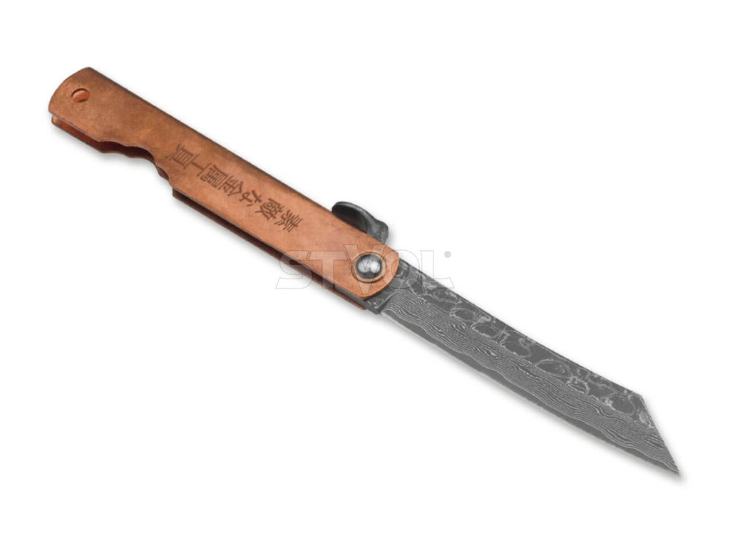 Нож Higonokami "Irogane Damascus"