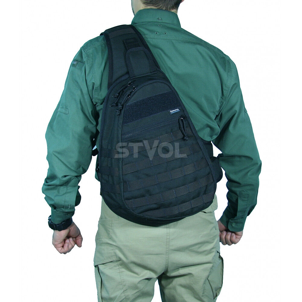 Рюкзак слінгер DANAPER STEALTH Black фото 10