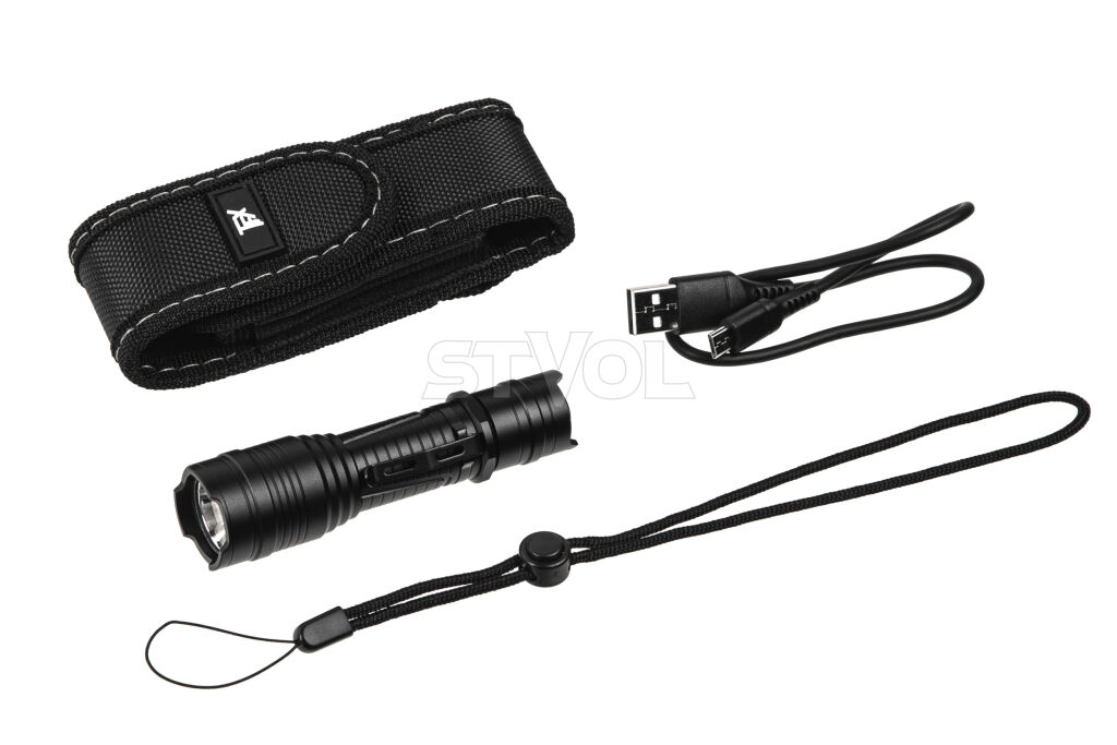 Тактический фонарь TFX Zosma 900, заряжаемый, 900/300/40 Фото 4
