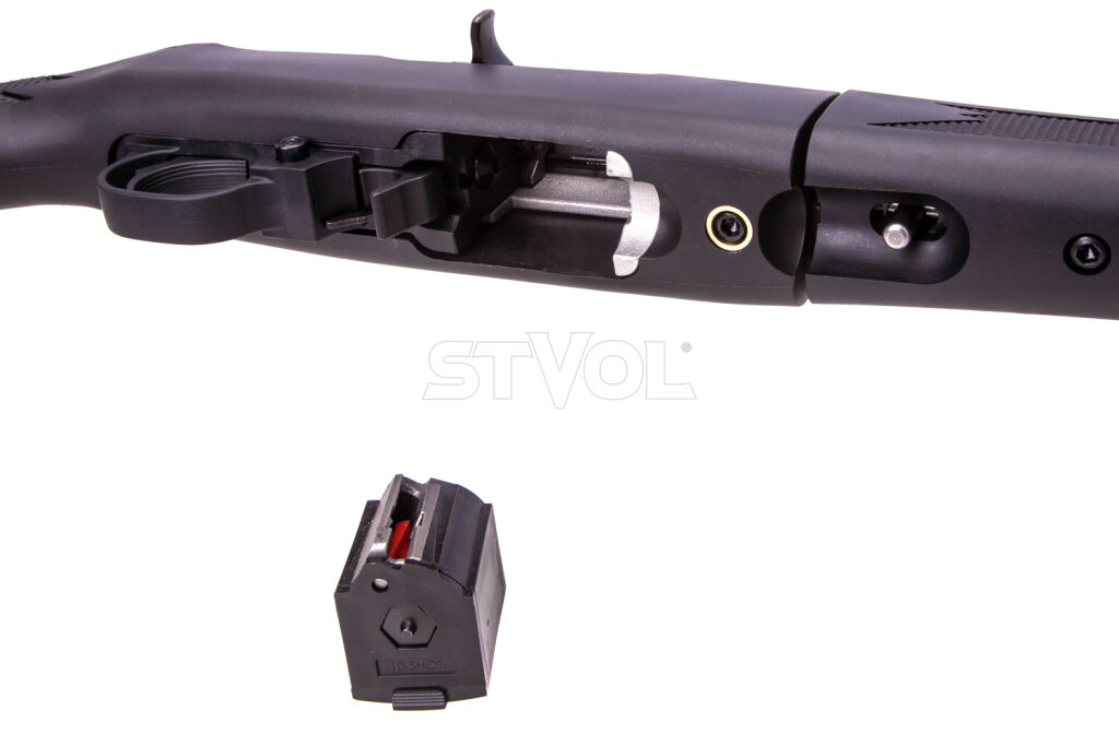 32010 Карабін нарізний  RUGER K10/22-TD Synthetic, Stainless Steel  22LR фото 6