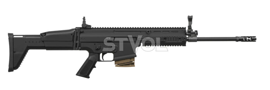 Карабін нарізний FN SCAR 17S NRCH кал.308 WIN BLACK фото