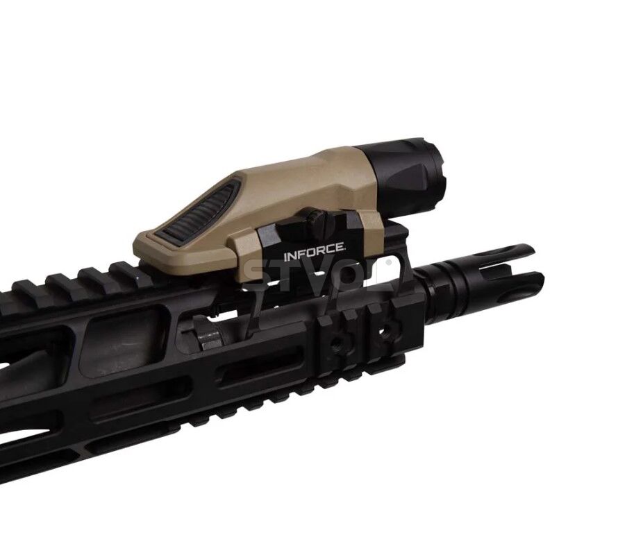 Підствольний ліхтарик INFORCE WML, FDE, Primary LED: White; Secondary LED: IR Gen3 фото 3