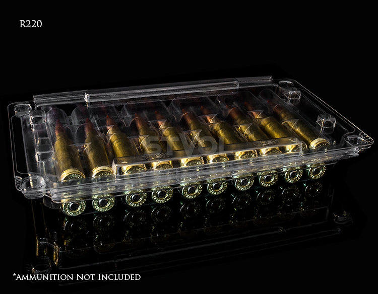 Контейнер для зберігання патронів Tac Pac Tac Pac 223Rem, 5.56x45 Nato, .300Blackout, 20шт. фото