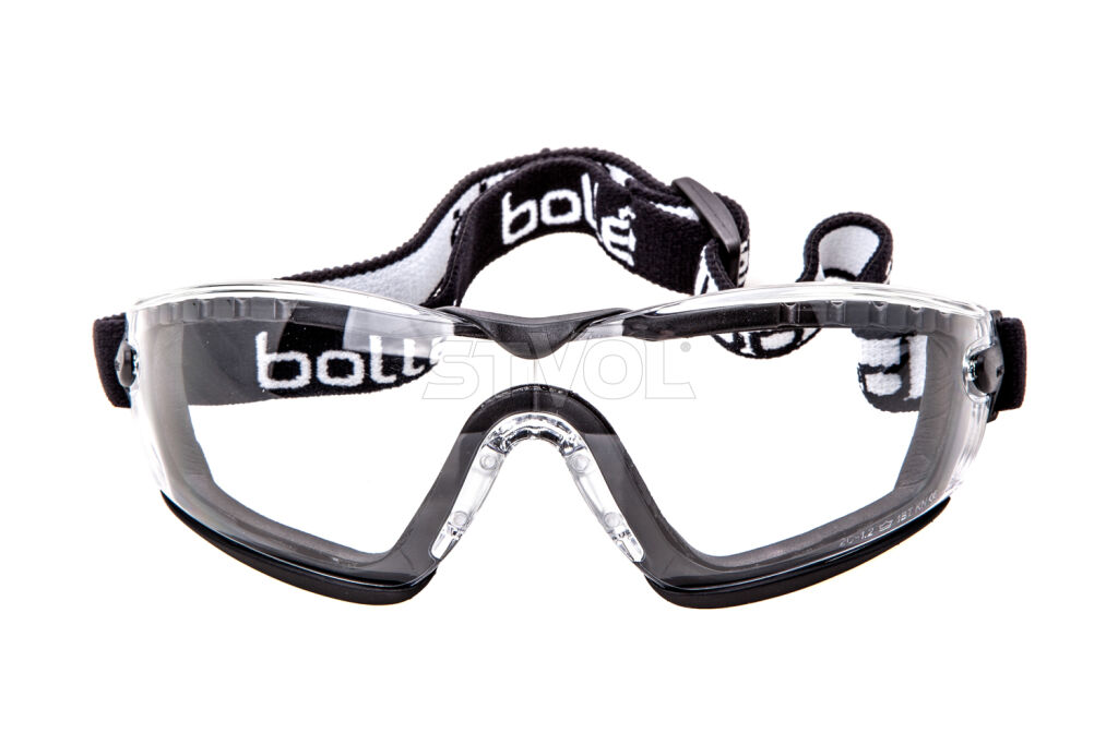 Очки защитные Bolle Cobra с оправой, ремешком и чехлом