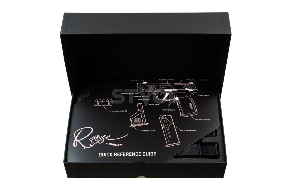 Пістолет спортивний Sig Sauer P365-XL Rose Comp MS OR 9мм фото 9