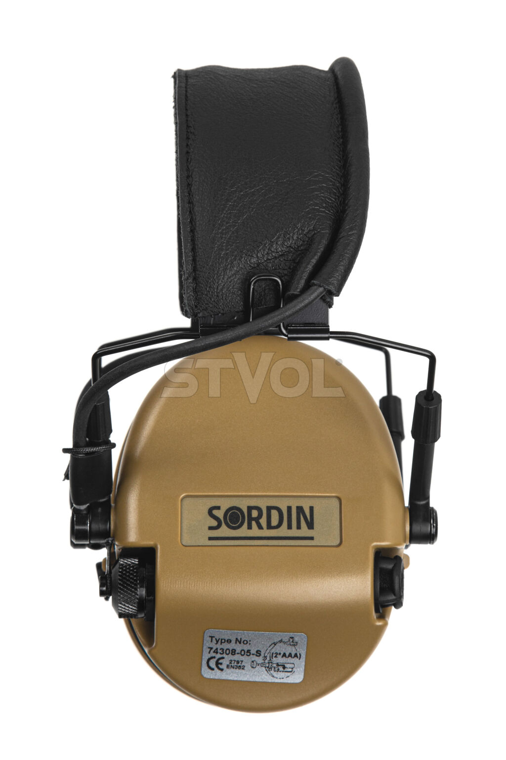 74308-05-S Наушники Sordin Supreme Mil AUX Slim HB Sand Фото 5