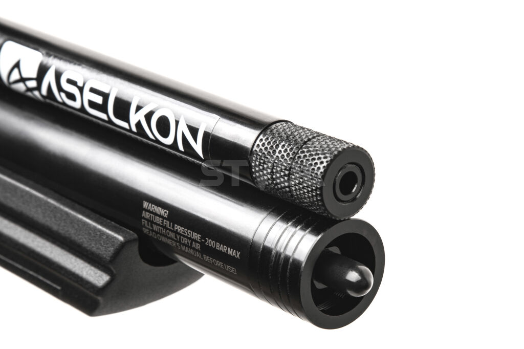 Пневматична PCP гвинтiвка  Aselkon MX7-S Black  кал. 4.5 фото 5