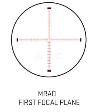 Прицел оптический Sig Optics TANGO4 6-24x50mm, 30mm, FFP, MRAD ILLUM RETICLE, SIDE FOCUS Фото 7