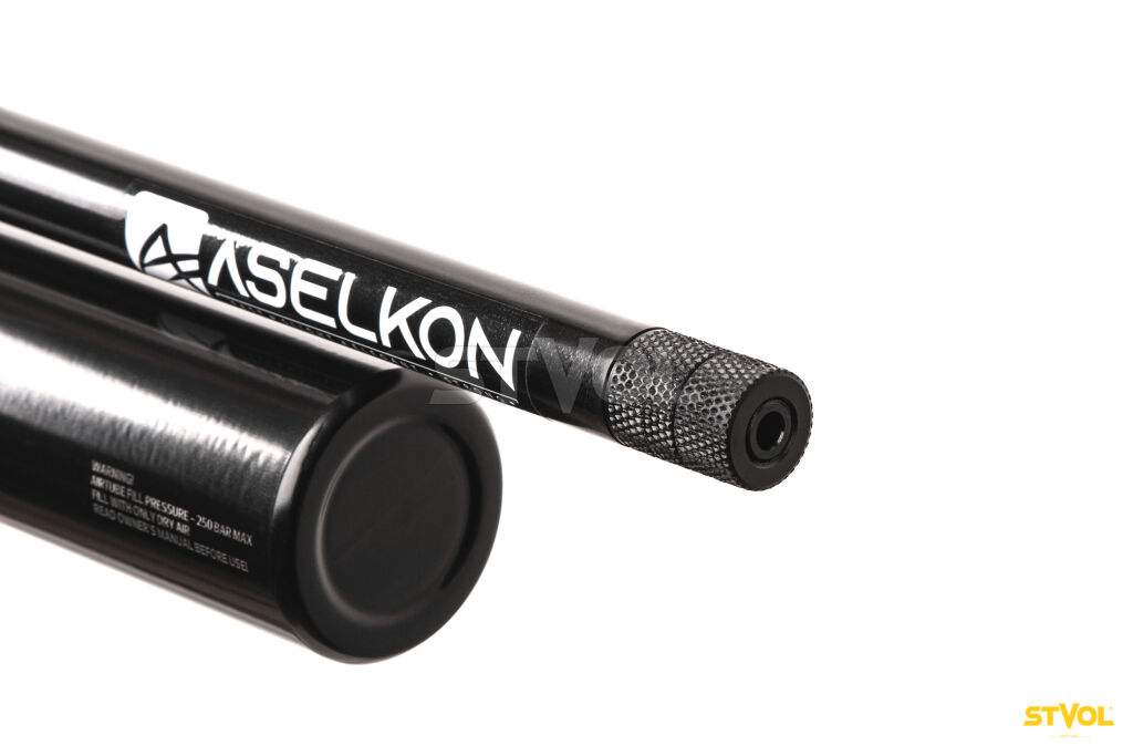 Пневматическая PCP винтовка  Aselkon MX8 Evoc Black  кал. 4.5 Фото 5