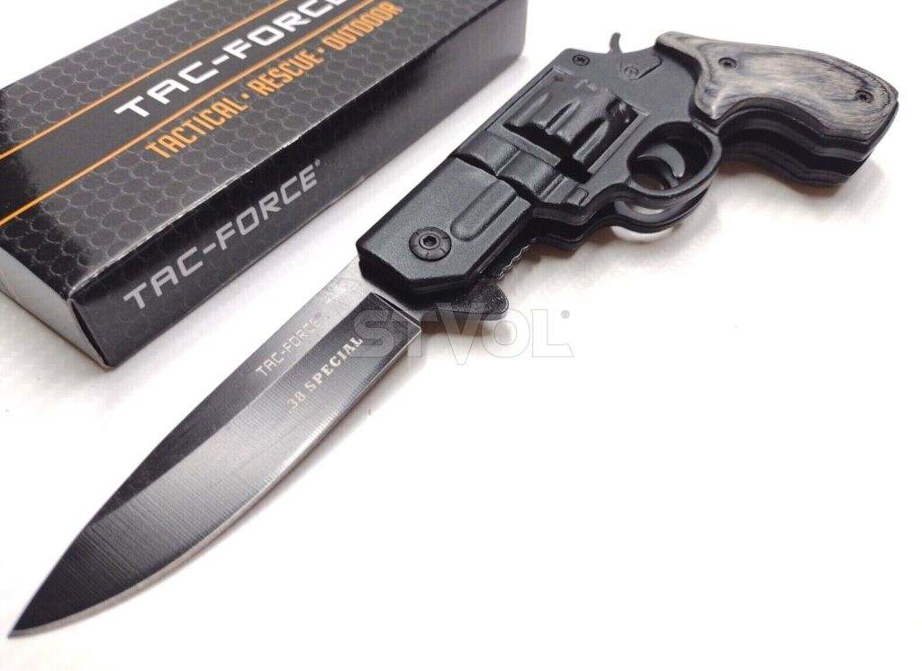Нож Tac-Force с рукоятью в виде пистолета Фото 3