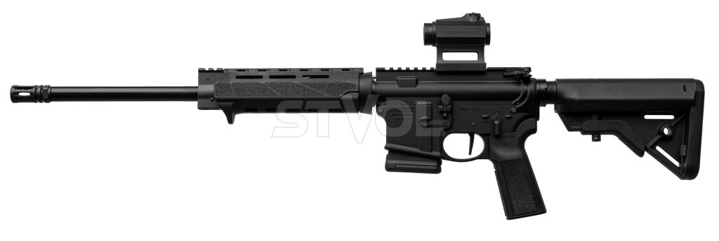 Карабин нарезной Smith&Wesson M&P15 Volunteer 5.56 16''+Vector Maverick 1*22 Red Dot Scope Фото 7