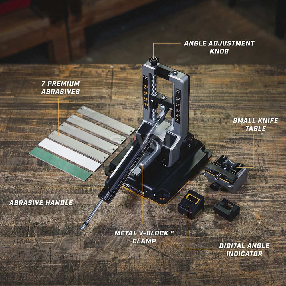 WSBCHPAJ-PRO Точилка механічна Work Sharp Professional Precision Adjust Knife Sharpener, фото 24