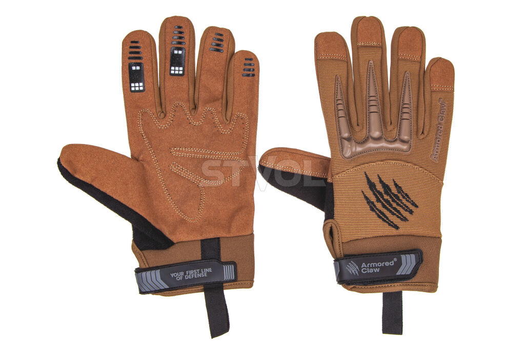 Перчатки тактические Armored Claw BattleFlex Tan Фото 3