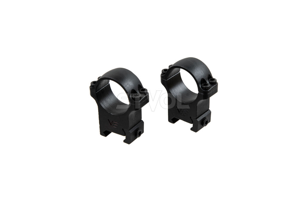 Кольца Vector Optics Стальные 30 мм Weaver средние Фото 2