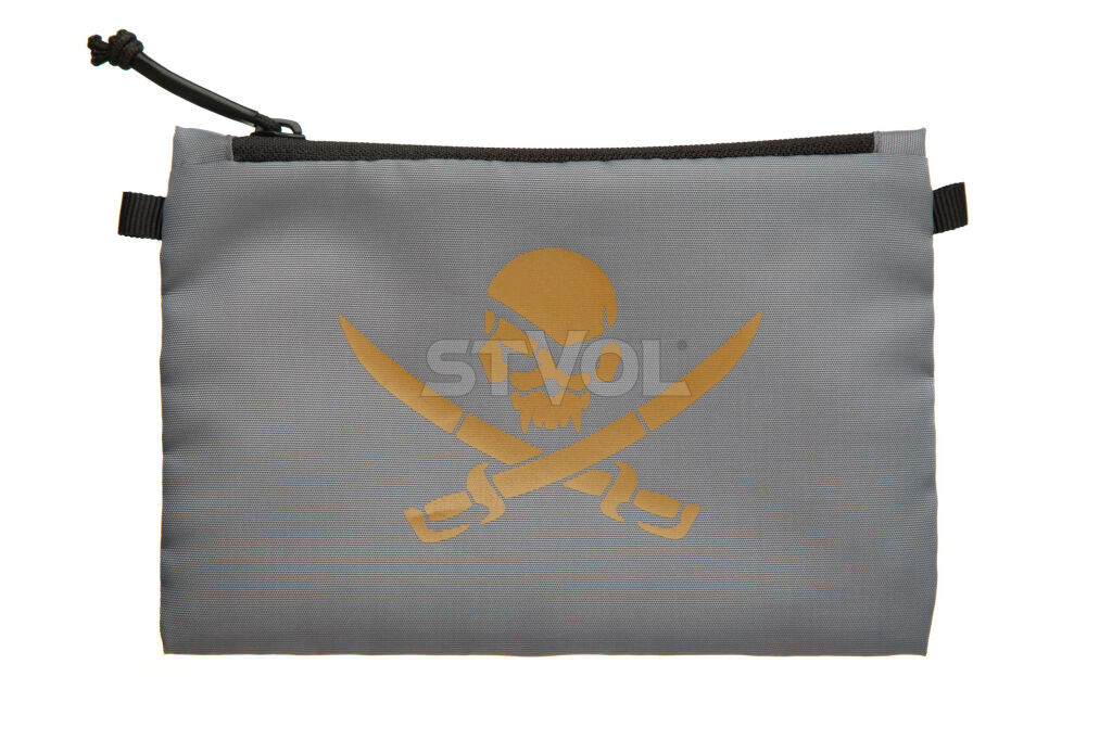 Подсумок GearLab GPocket 17x11cm, grey, принт jroger
