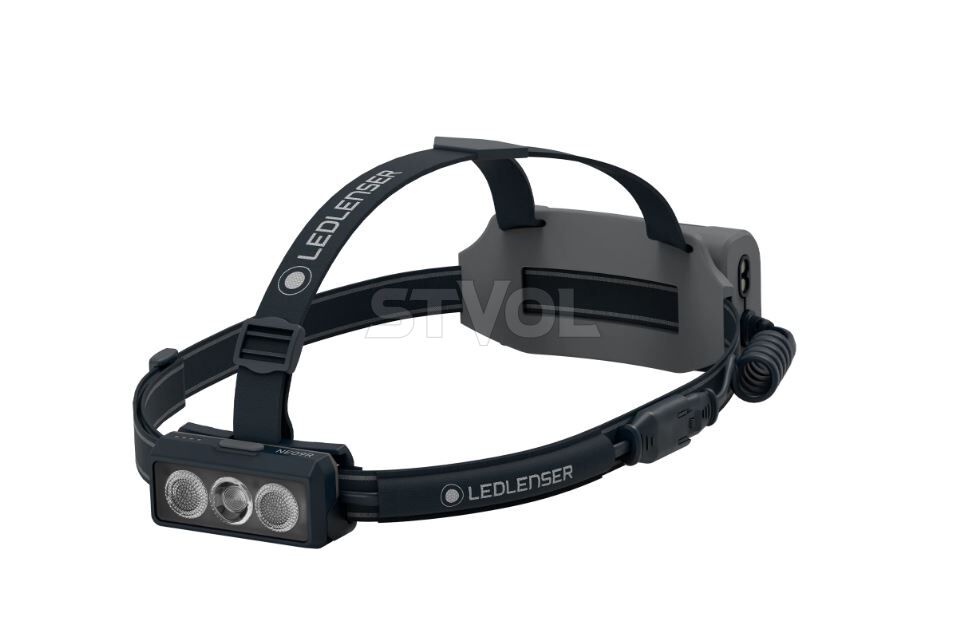 Налобний ліхтар LedLenser NEO 9R Black, заряджається, 1200/600/200/20 фото