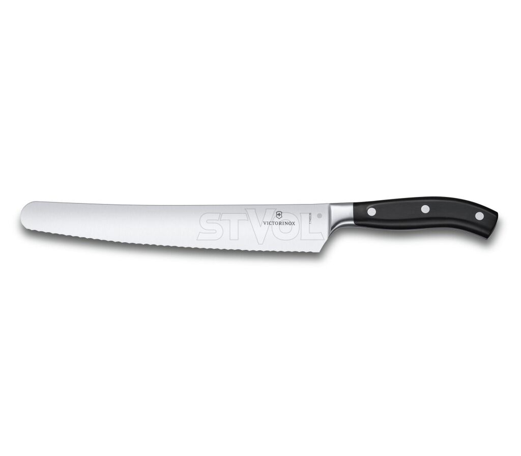 Ніж кухонний для хліба Victorinox Grand Maitre 26 см, гартована сталь, подарунок. упаковка фото