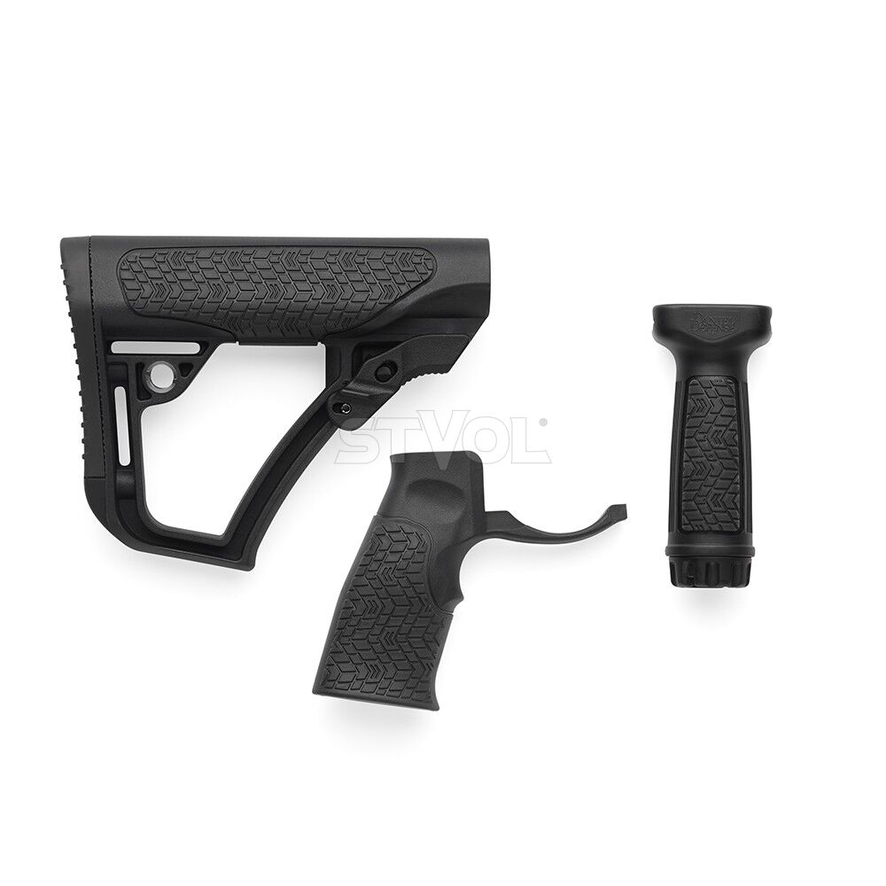Набор Daniel Defense (приклад,пистол.рукоятка,рукоятка перевода огня) Black