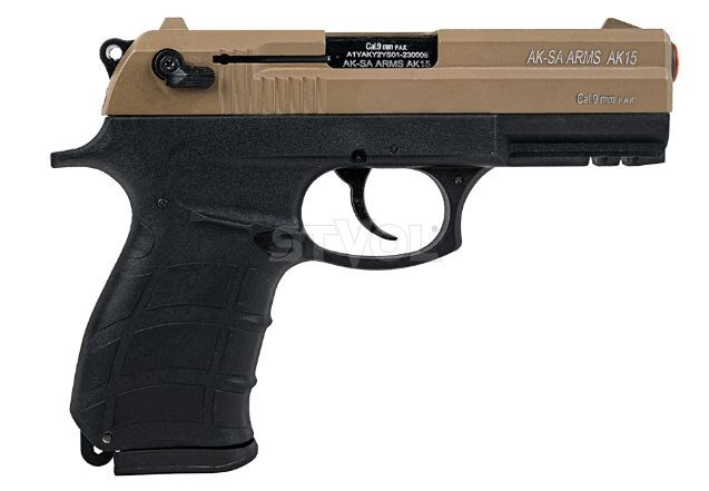 Пістолет сигнальний Aksa Arms AK15 CC-03 cal.9 PAK (Beretta) фото 2