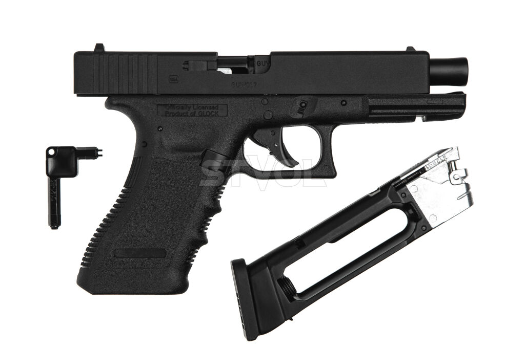 Пневматический пистолет Umarex Glock 17 Blowback  кал. 4,5 мм (с затворной задержкой) Фото 4