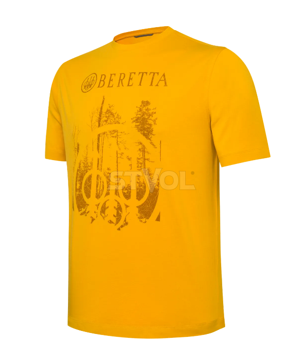 Футболка чоловіча Outline "Beretta" (yellow) фото