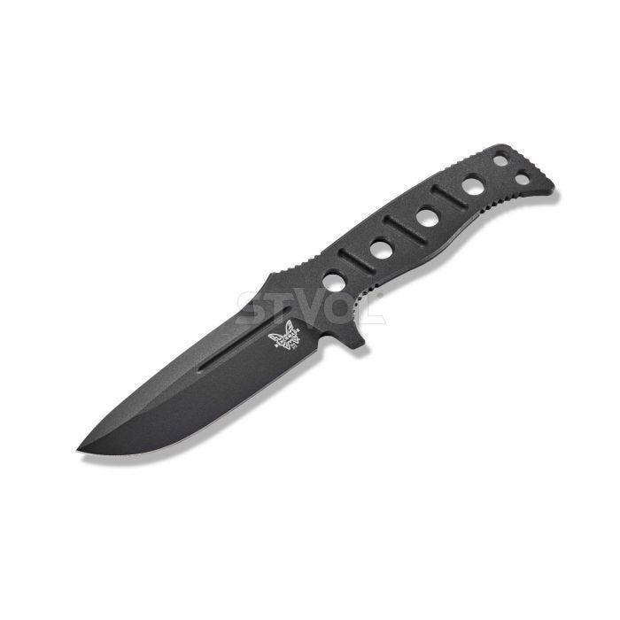 Ніж Benchmade"Sibert Adamas", фікс, паракорд, чорний фото 5