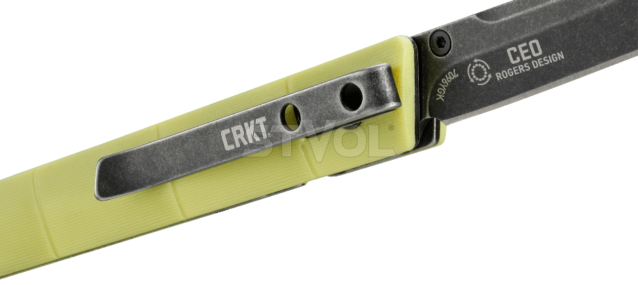 Ніж CRKT "CEO", шпеньок, bamboo фото 9