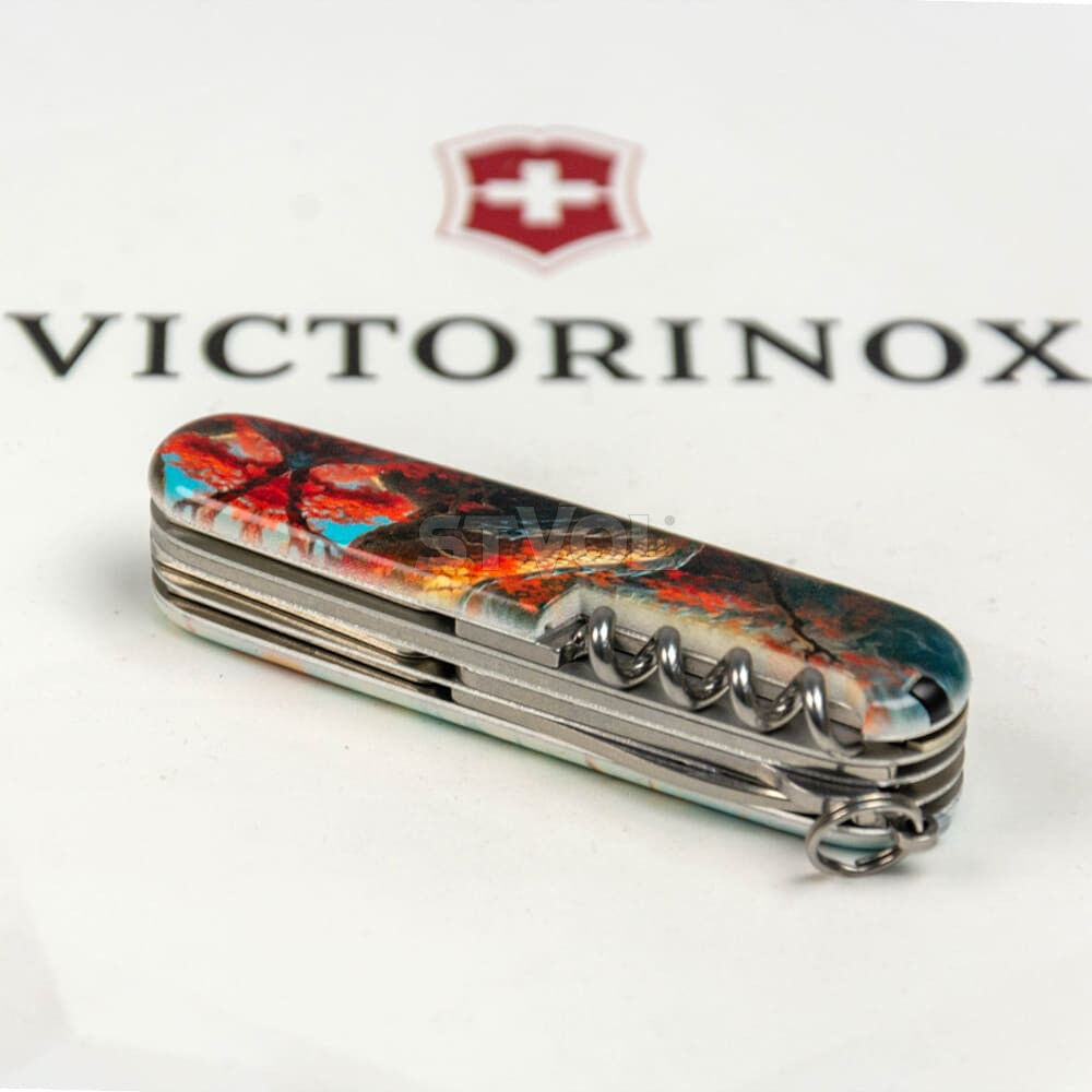 Ніж Victorinox Swiss Army Huntsman Zodiac Бойовий дракон фото 7