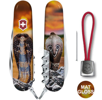 Ніж Victorinox Swiss Army Spartan Zodiac Королівська кобра фото 2
