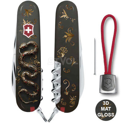 Ніж Victorinox Swiss Army Spartan Zodiac Розкішна змія фото 2