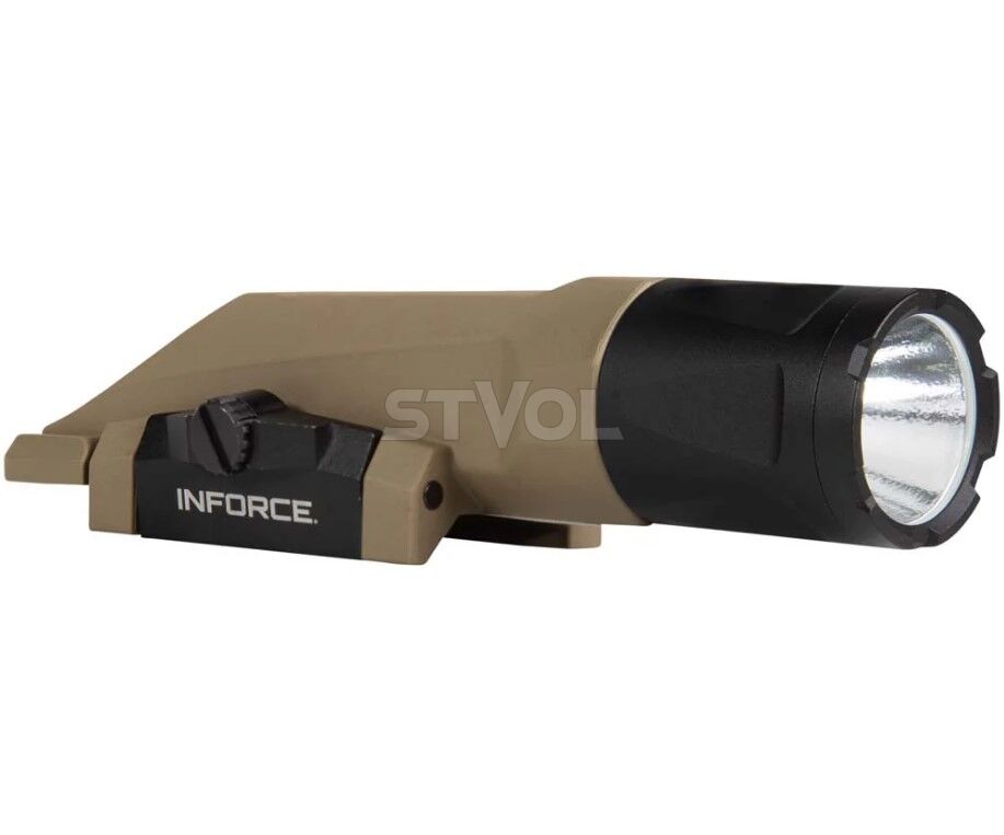 Підствольний ліхтарик INFORCE WMLX, FDE Body, Primary LED: White; Secondary LED: IR Gen3 фото