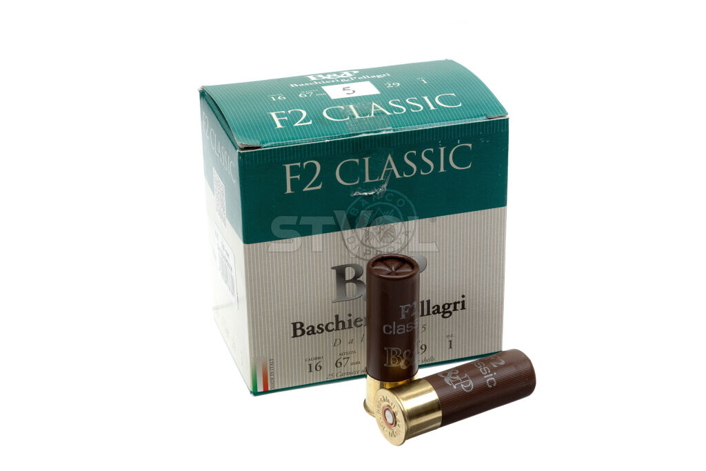 Набої мисливські B&P F2 CLASSIC  к.16/16/67  №7 25/200шт 29гр фото