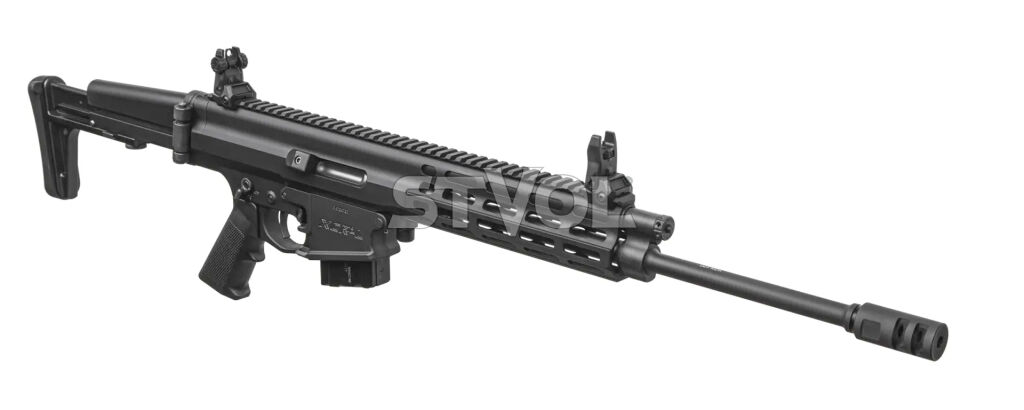 Карабин нарезной Robinson XCR-L 223REM 16" Gas Piston 1:7 Lightweight M-Lok Black Фото 6