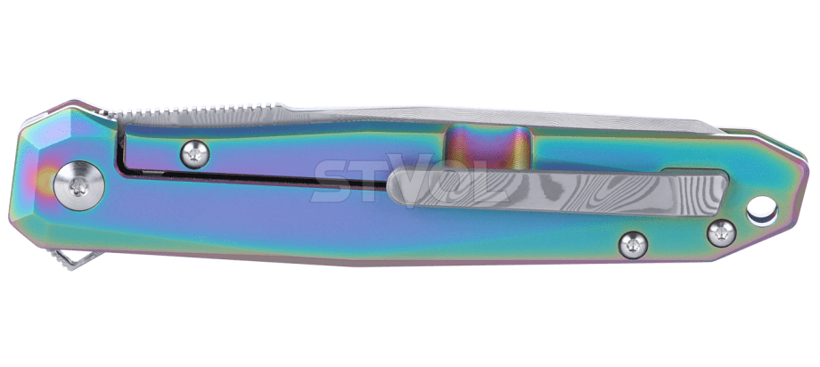 Ніж CRKT "Facet™ Titanium Iridescent" фото 3