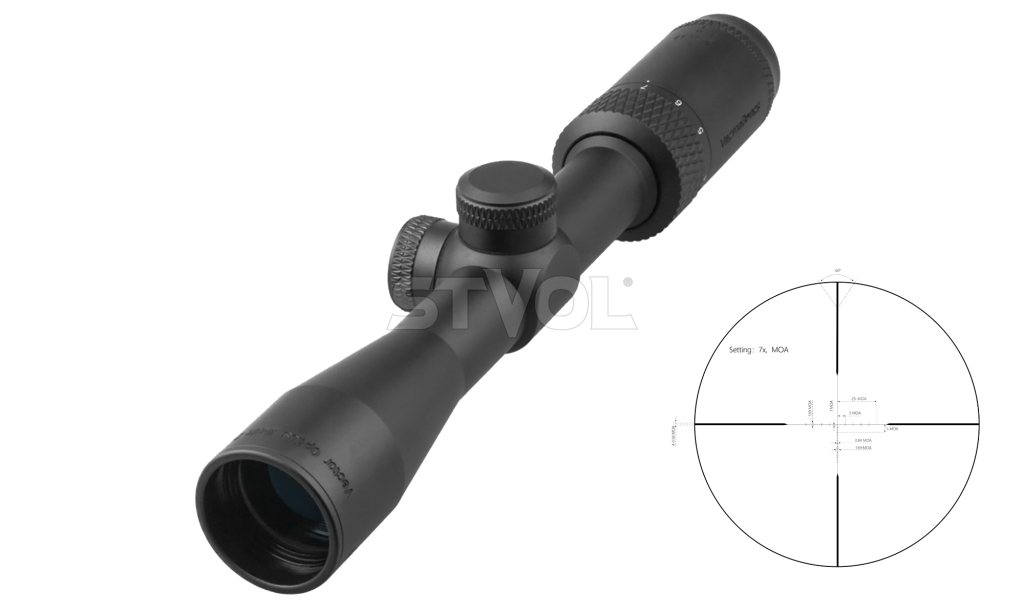 Прицел оптический Vector Optics Matiz 2-7x32 (25,4 мм) SFP VOW-MOA