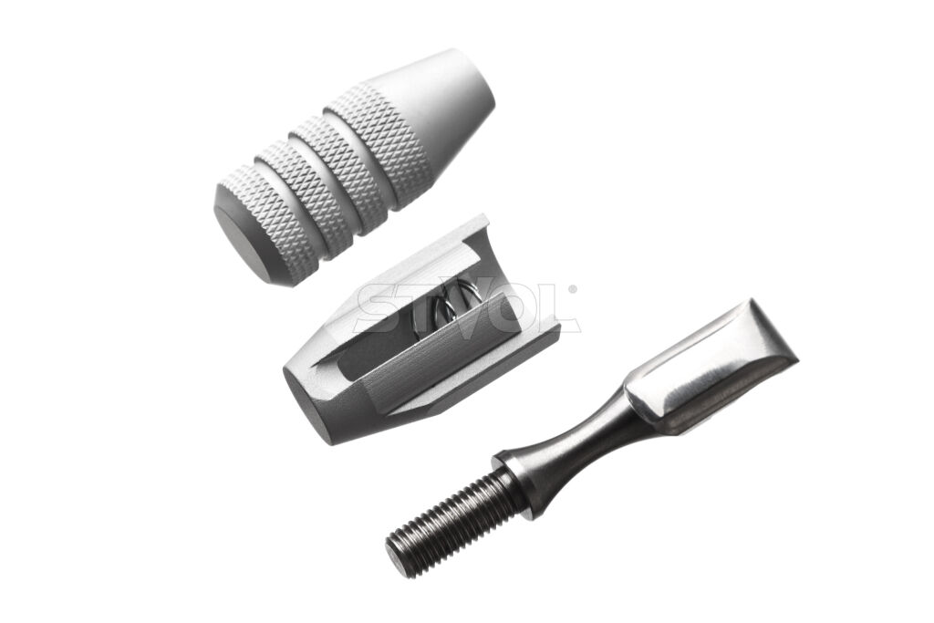Комплект тюнінга Atlasworxs для Tikka T3х Knurled Silver фото