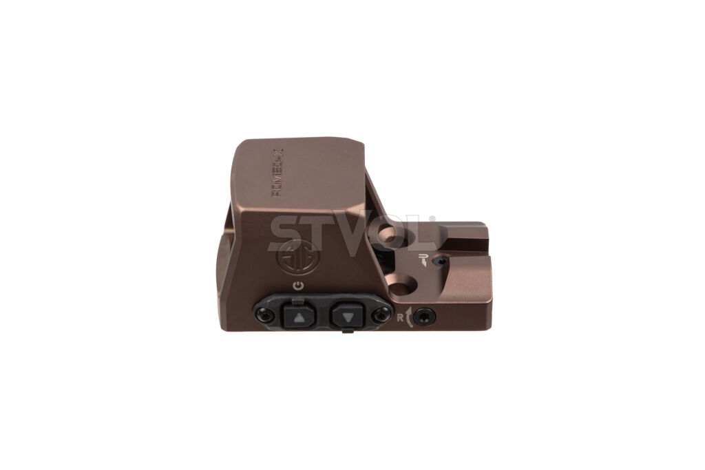 SORX1002 Прицел коллиматорный Sig Optics ROMEO-X PRO FOOTPRINT, OPEN, 2 MOA DOT&32 MOA CIRCLE, FDE фото 2