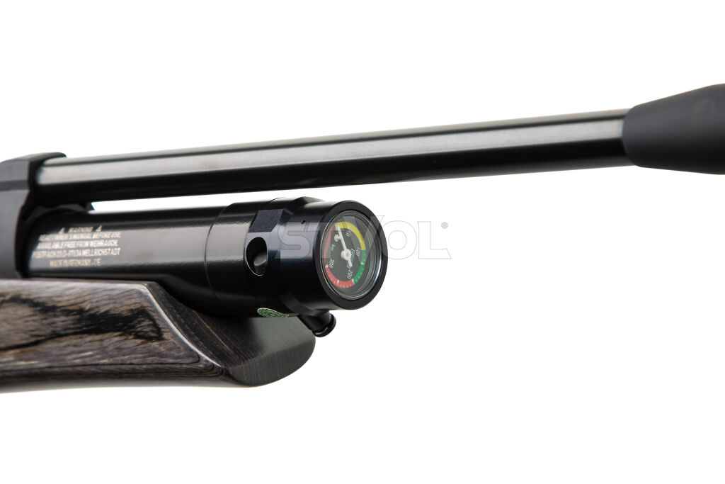 Пневматическая редукторная РСР винтовка Weihrauch HW 110 T Thumbole Laminated stock кал. 4,5 Фото 6