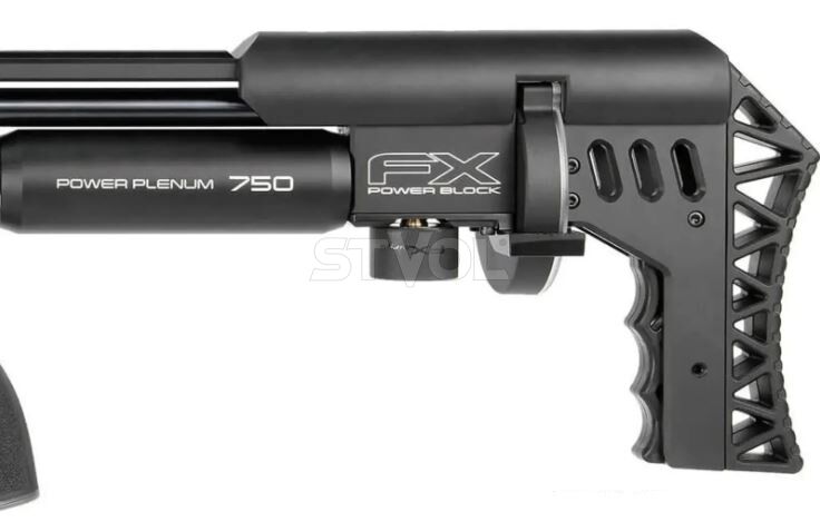 Пневматична редукторна гвинтівка FX Airgun M4 Sniper Black .177 кал фото 5