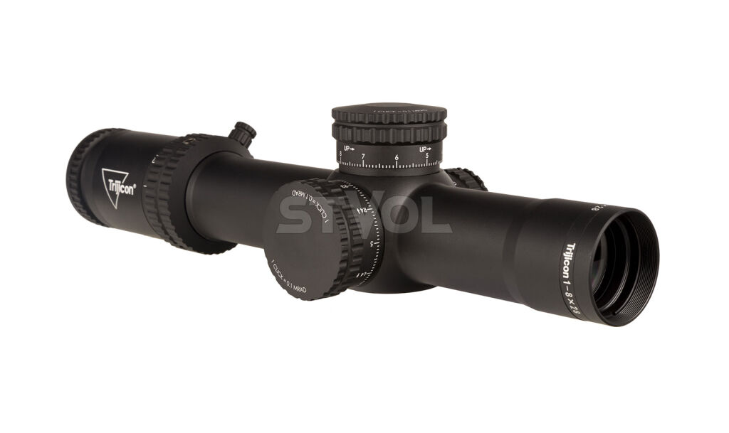 Приціл оптичний TRIJICON Credo 1-8x28 (34 мм) illum. Red/Green MRAD Segmented Circle фото 3