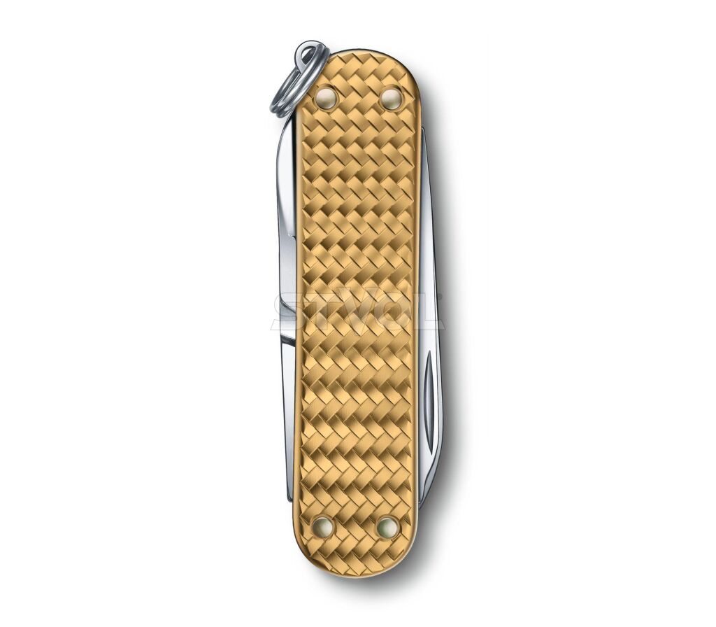 Ніж Victorinox Classic SD Precious Alox Brass Gold фото 3
