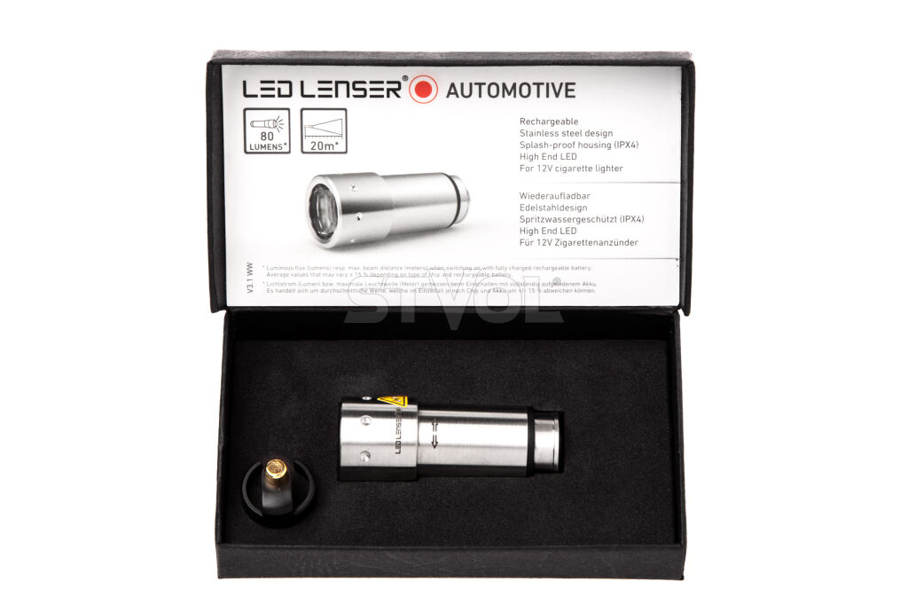 Фонарь LedLenser Automotive Silver (заряжаемый) Фото 11
