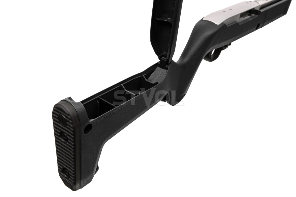11100MB Карабін нарізний RUGER K10/22-TD Synthetic, Stainless Steel 22LR Backpacker Black фото 4