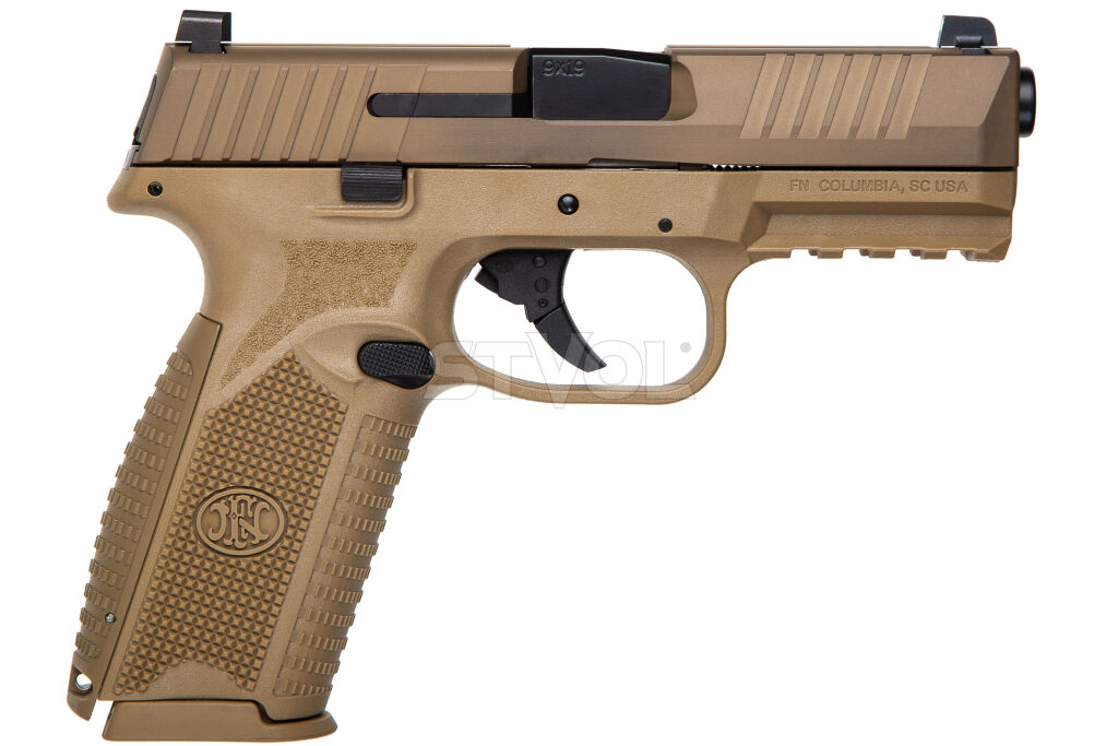 Спортивный пистолет FN509 FDE 9 мм coyote Фото 2